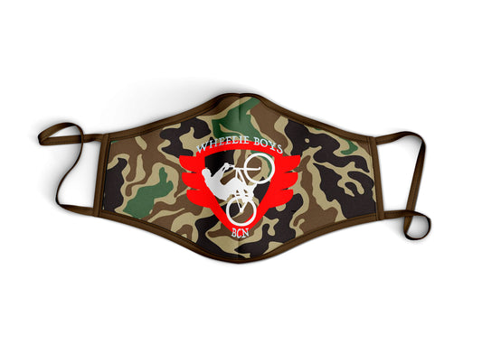 Red Logo Brown Camo