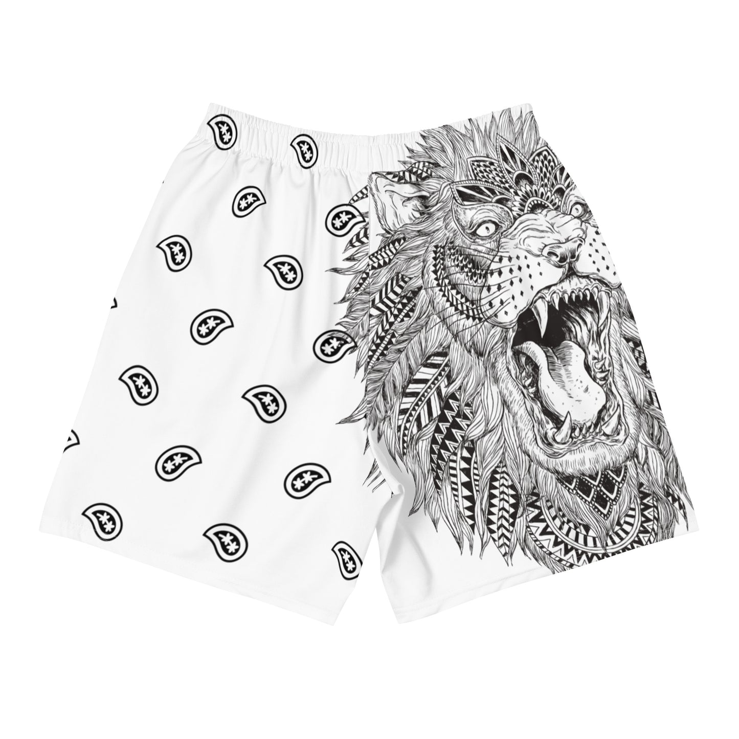Yawning bandana shorts