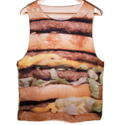 Burguer Tank top