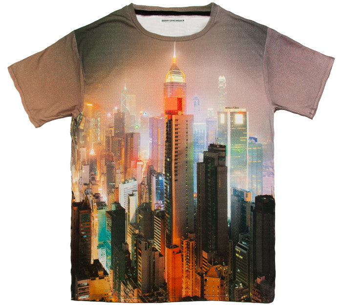 Hong kong t 100% Cotton Tee