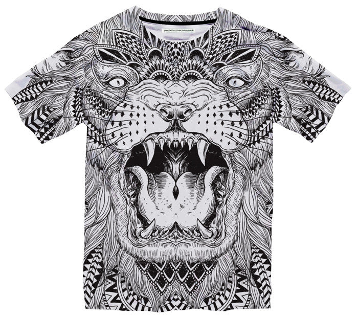 Ferocious lion t 100% Cotton Tee