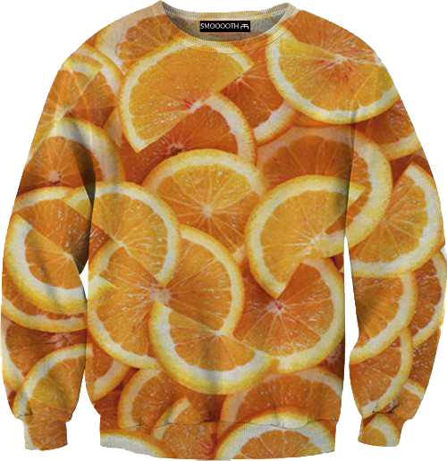 Oranges 100% Cotton Sweatshirt