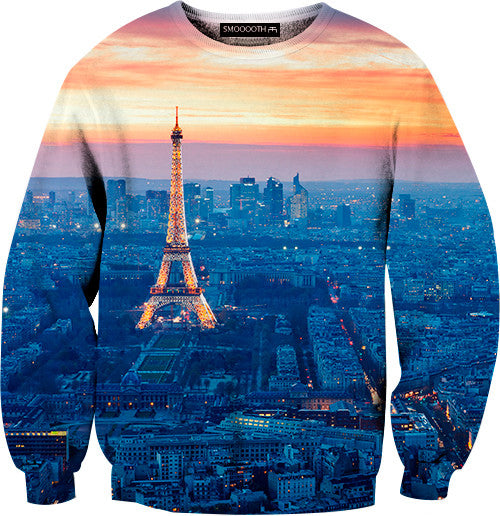 Paris 100% Cotton Sweatshirt