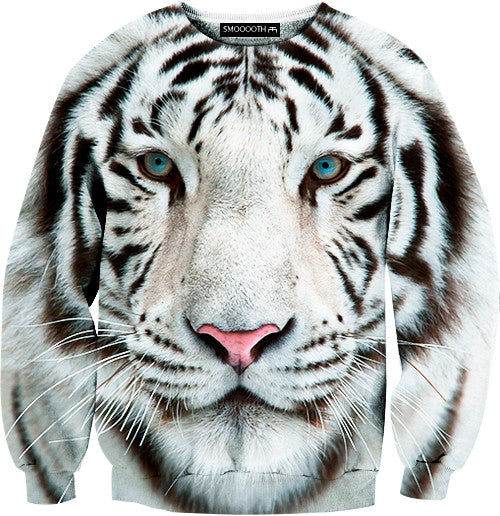 White Tiger Smooooth clothing