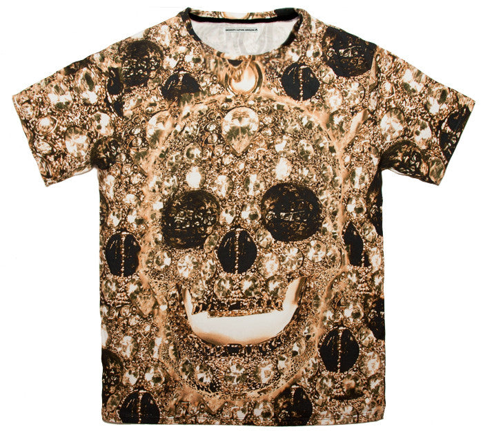 Skull bling t 100% Cotton Tee