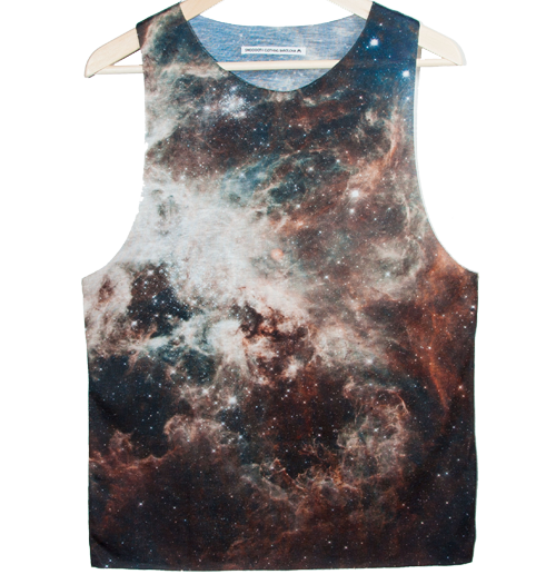 Blue infinite Tank top