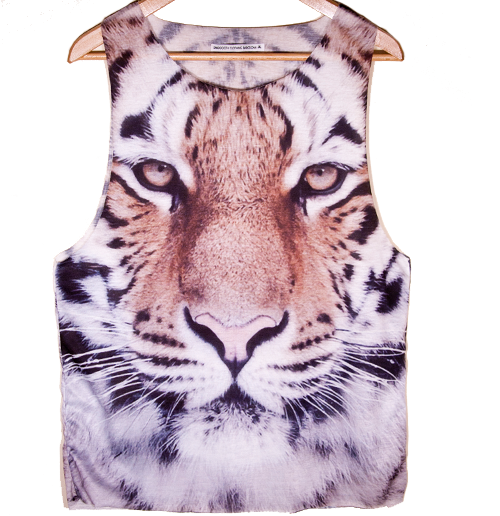 Tiguer Tank top