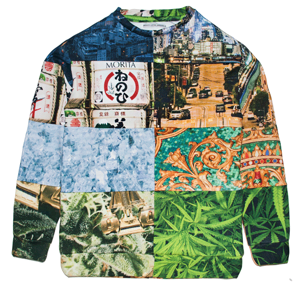 Patchwork unique Sweatshirt 1 Of 1 - Size L