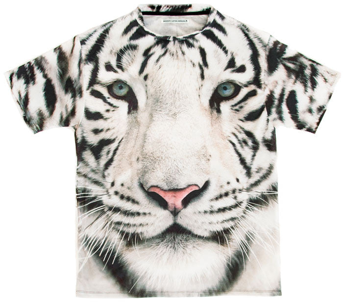 White tiger t 100% Cotton Tee