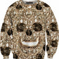 Skull bling 100% Cotton Sweatshirt