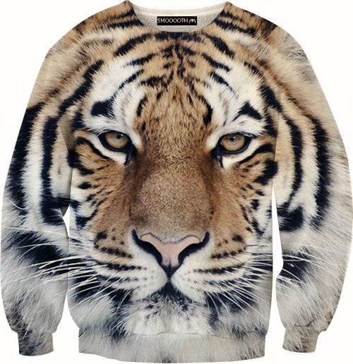 Tiger 100% Cotton Sweatshirt