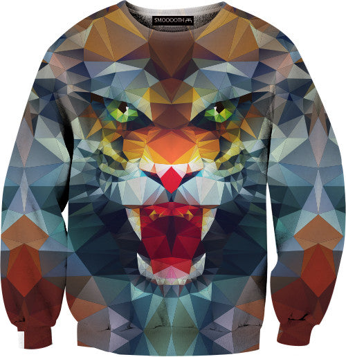 Angle tiger 100% Cotton Sweatshirt