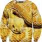 Golden snake 100% Cotton Sweatshirt