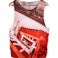 Red stair Tank top